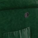 Ver imagem 7 de Poltrona do Papai Reclinável Sala de Cinema Barcelona Manual Pu Verde Musgo G23 Encantum