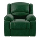 Ver imagem 1 de Poltrona do Papai Reclinável Sala de Cinema Barcelona Manual Pu Verde Musgo G23 Encantum