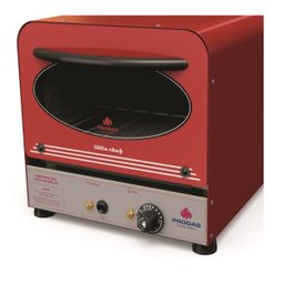 Forno Assador PRPE-200 Little Chef 25l Progás Vermelho 110v - 2
