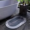Tapete de Banheiro Super Absorvente Antiderrapante 60x40 Cm - 5