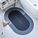 Ver imagem 3 de Tapete de Banheiro Super Absorvente Antiderrapante 60x40 Cm