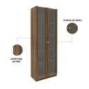 Ver imagem 4 de Cristaleira Sala de Jantar 2 Portas Vidro e 5 Prateleiras Graciela T02-D'Rossi
