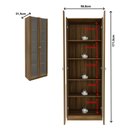 Ver imagem 3 de Cristaleira Sala de Jantar 2 Portas Vidro e 5 Prateleiras Graciela T02-D'Rossi