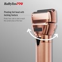 Ver imagem 5 de Babylisspro Fxone Rosefx Barbeador Duplo de Foil com Cabeça Móvel