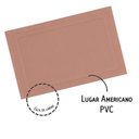 Ver imagem 3 de Jogo 2 Lugar Americano Retangular Mesa Pvc Rose Executivo 30x45cm em Casa Tem