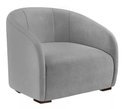 Ver imagem 1 de Poltrona Decorativa Julia - Cinza - Ecotec Decor