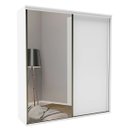 Ver imagem 2 de Guarda Roupa Casal 2 Portas 1 com Espelho 2,07 m MDF Inovatto Belmax