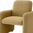 Ver imagem 2 de Poltrona Roma Decorativa Bouclê para Sala Matrix Cor:bouclê Mostarda