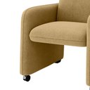 Ver imagem 5 de Poltrona Roma Decorativa Bouclê para Sala Matrix Cor:bouclê Mostarda