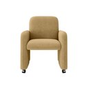 Ver imagem 3 de Poltrona Roma Decorativa Bouclê para Sala Matrix Cor:bouclê Mostarda