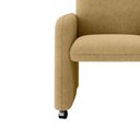Ver imagem 4 de Poltrona Roma Decorativa Bouclê para Sala Matrix Cor:bouclê Mostarda