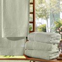 Ver imagem 1 de Toalha Avulsa Rosto Kazzavip 100% Algodão Nobre Jacquard Limoges 50cm 80cm Verde Lima