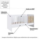 Ver imagem 2 de Berço Mini Cama 3 Gavetas Montreal Completa Móveis