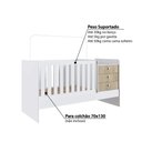 Ver imagem 4 de Berço Mini Cama 3 Gavetas Montreal Completa Móveis