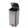 Lixeira Deca Quadrada com Pedal Suprema Inox 28l – 1005.qua.28.inx - 2