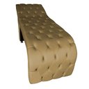 Ver imagem 3 de Maca Estética Capitonê com Escada e Almofada Veludo Dourado - Ninho Decor