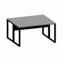 Ver imagem 2 de Plataforma de Trabalho 1,20 m X 1,20 m 2 Lugares Pés Metal 100% MDF F5 Office Cor:Cinza Sagrado com