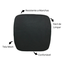Ver imagem 5 de Assento P/ Cadeira de Escritorio Tela Mesh Ergonômico Preto
