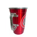 Ver imagem 2 de Caneca em Alumínio Térmica de Chopp Vermelha - Cerveja Duff