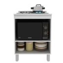 Ver imagem 3 de Armário de Cozinha para Cooktop Iara 1 Porta Branco - Jcarvalho