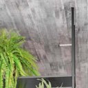 Ver imagem 3 de Kit 12 Barras Forro Teto Leve Base de Polímero PEAD Cement White 295cm x 25cm 0,7cm de Espessura Formaco Decor Branco/Grafite