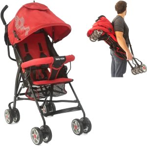 Carrinho de Passeio Bebê Guarda Chuva Umbrella 6-36 Meses Baby Style Cor: Vermelho