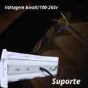 Ver imagem 5 de Arandela Led 8w Efeito 8 Fachos Branco Quente 3000-3500k Acabamento Branco Biv Marca Hitec