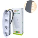 Ver imagem 2 de Arandela Led 8w Efeito 8 Fachos Branco Quente 3000-3500k Acabamento Branco Biv Marca Hitec