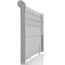 Ver imagem 6 de Cabeceira Cama Box Queen 160cm Estofada Meora P05 Veludo Cinza - Lyam Decor