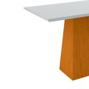 Ver imagem 2 de Mesa Jantar 4 Lugares Jasmin 1,20m Ype Off White