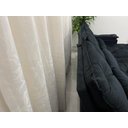 Ver imagem 4 de Sofá Retrátil e Reclinável 2,70m em Tecido Veludão C/pillow Nos Braços Athenas:preto/270cm