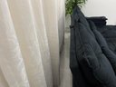 Ver imagem 4 de Sofá Retrátil e Reclinável 2,70m em Tecido Veludão C/pillow Nos Braços Athenas:preto/270cm
