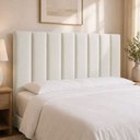 Ver imagem 1 de Cabeceira para Cama Box Queen 160cm Cory Facto Off White - Sallar Home