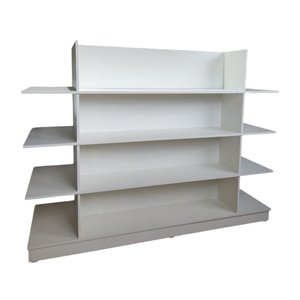 Gôndola Central 100% Mdf Branco - Suprema Móveis