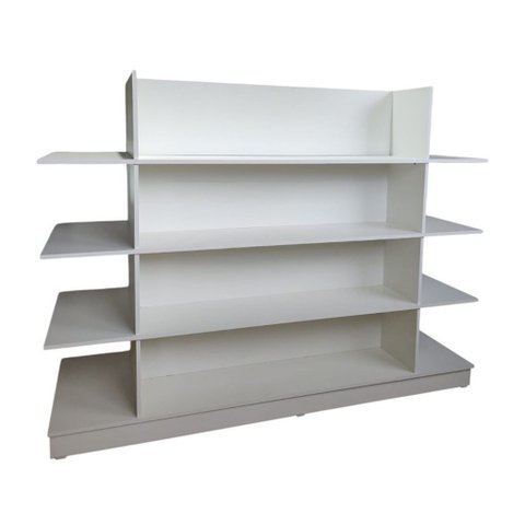 Gôndola Central 100% Mdf Branco - Suprema Móveis