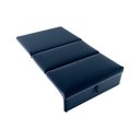 Ver imagem 3 de Sofá Cama Malu Veludo Azul E433 - Matrix