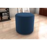 Puff Decorativo Sala Descando Copenhage Premium Veludo Azul Matrix - 2