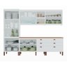 Cozinha Completa Modulada Jessica Tuboarte 100% MDF Premium com 2 Balcões Independentes 10 Portas e  - 5