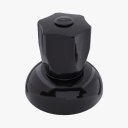 Ver imagem 1 de Acabamento ABS p/Registro Padrão Deca/Docol C50 Blukit Preto