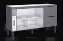 Ver imagem 2 de Gabinete de Cozinha Mdp 1,44 M – Elegância Moderna e Versatilidade:cinza Fosco