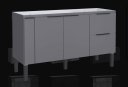 Ver imagem 3 de Gabinete de Cozinha Mdp 1,44 M – Elegância Moderna e Versatilidade:cinza Fosco