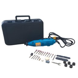 Kit Micro Retífica 40 Pçs Acessórios Ferramentas 250w C/ Maleta Retificadeira 110v Importway Iwkmr40 - 1