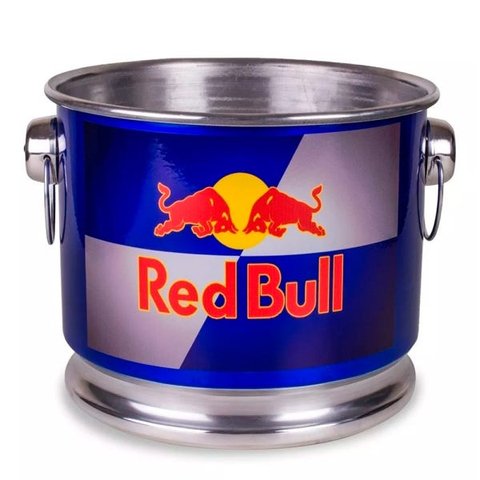 Balde de Gelo em Alumínio Grande 12 L - Red Bull