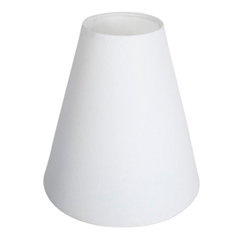 Cúpula de Abajur 18x8x17cm de Tecido Algodão Soquete Nacional Ref 05