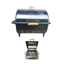 Ver imagem 1 de Churrasqueira a Bafo Quadrada Gold em Aluminio Fundido 50x41