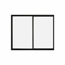 Ver imagem 1 de Janela de Correr  2 Folhas S/ Grade Aluminio Preto 1.00 X 1.20 Linha Modular - Hale