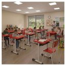 Ver imagem 2 de Kit Escolar Individual – (Mesa e Cadeira) – Juvenil 06 a 09 Anos – Realplast - Cor Vermelho - 41082
