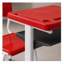 Ver imagem 7 de Kit Escolar Individual – (Mesa e Cadeira) – Juvenil 06 a 09 Anos – Realplast - Cor Vermelho - 41082
