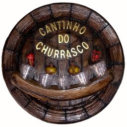 Pingometro Tampa de Barril Decor - Cantinho do Churrasco - 5 Copos - 2