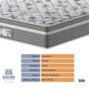 Ver imagem 2 de Cama Box Cinza e Colchão Casal Evolution Molas Ensacadas Probel